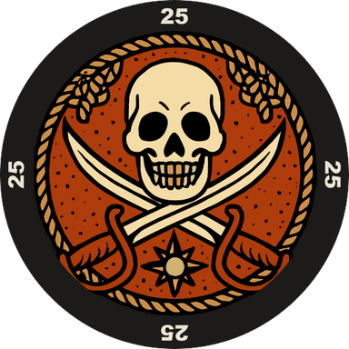 Beispiel-Chip „Pirate Skull"